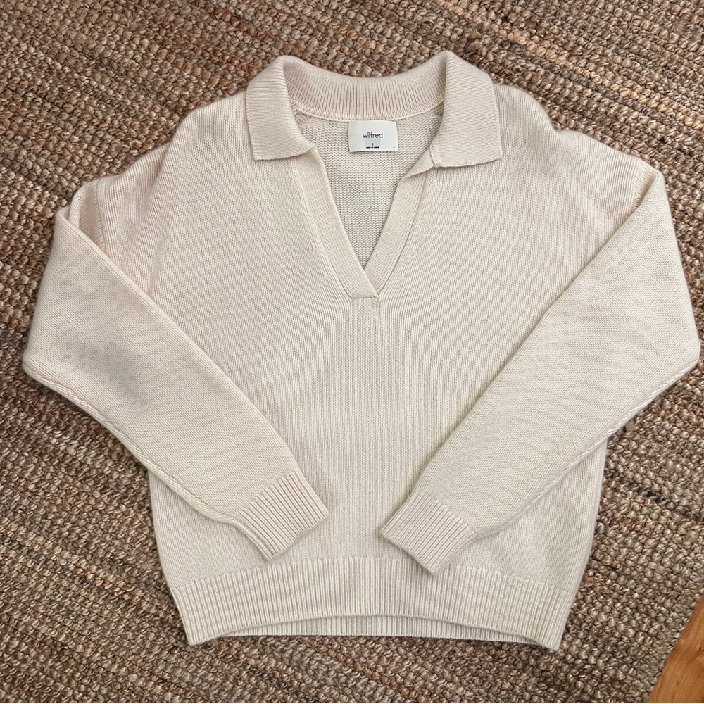 Wilfred Luxe Cashmere Clara Sweater - Picture 3 of 6